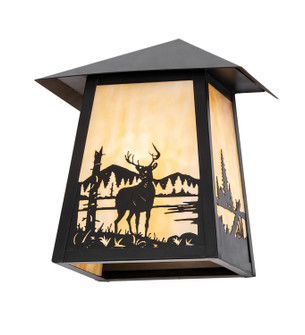 Stillwater One Light Wall Sconce in Black Patina (57|283215)