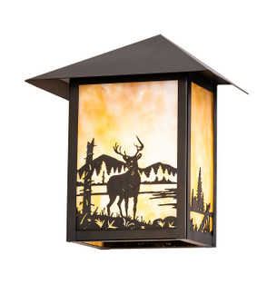 Seneca One Light Wall Sconce in Black Patina (57|283214)