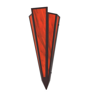 Brum Two Light Wall Sconce in Mahogany Bronze (57|255740)