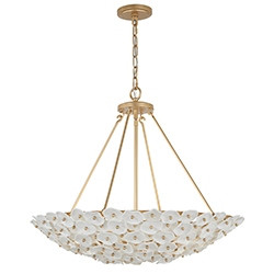 Coastlyn Six Light Pendant in Legacy Brass (29|N1826732)