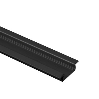 Premium Extrusions 2M Double Flange Mounting Channel (303|PEAA1DF2MBK)