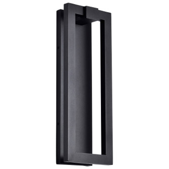 Crew LED Outdoor Wall Sconce in Sand Black (72|622302)