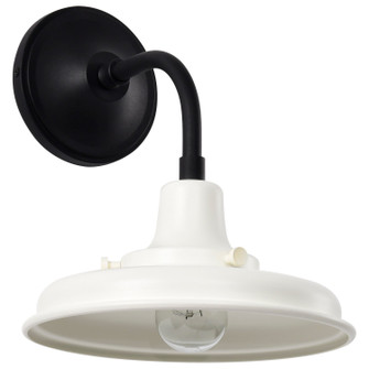 Morris One Light Outdoor Wall Lantern in Black (72|608560)