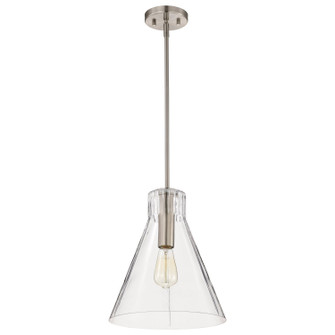 Gianna One Light Pendant in Brushed Nickel (72|608338)