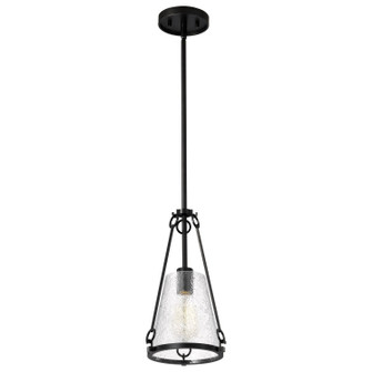 Valentine One Light Pendant in Black (72|608255)