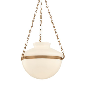 Paradigm One Light Pendant in Patina Brass (67|F5119PBR)