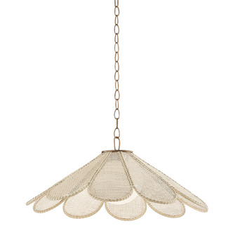 Petal One Light Pendant in Patina Brass (67|F3336PBR)