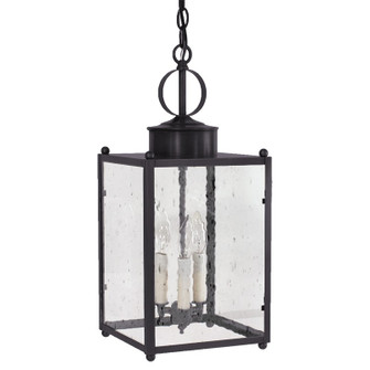 Marlene Three Light Hanging Lantern in Dark Brass (196|NL8052DBLT3CSG)