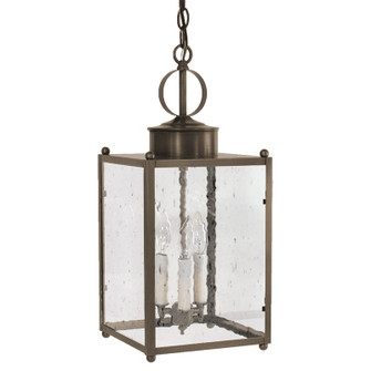 Marlene Three Light Hanging Lantern in Dark Antique Brass (196|NL8052DABLT3CSG)