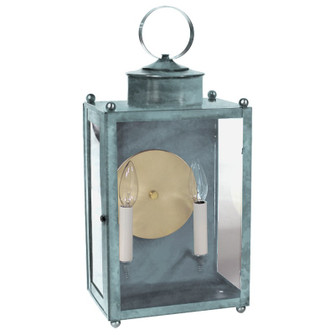 Marlene Two Light Wall Sconce in Verdi Gris (196|NL8051VGLT2CLRBR60)