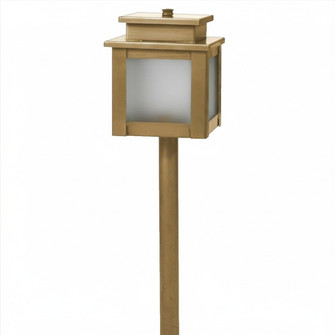 Hawthorne One Light Path in Antique Brass (196|8909ABG4FST)
