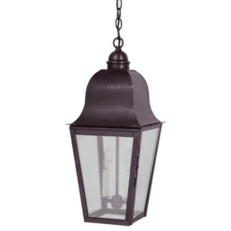 Imperial Family Two Light Hanging Lantern in Dark Brass (196|6412DBLT2FST)