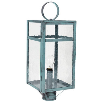 Newport One Light Post Mount in Verdi Gris (196|63953VGMEDSMG)