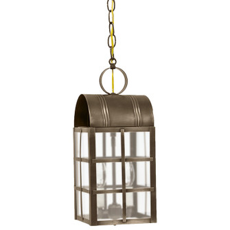 Adams Family Two Light Hanging Lantern in Dark Antique Brass (196|6142DABLT2FST)