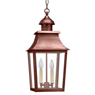 Sharon Family Two Light Hanging Lantern in Antique Copper (196|5542ACLT2FST)