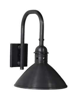 Lancaster One Light Wall Sconce in Dark Brass (196|25137DBMED)
