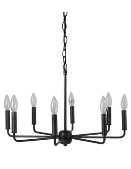 Lexington Eight Light Chandelier in Dark Brass (196|17832DBLT8)