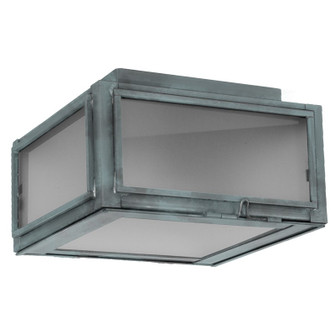 Lexington One Light Flush Mount in Verdi Gris (196|17234VGMEDFST)