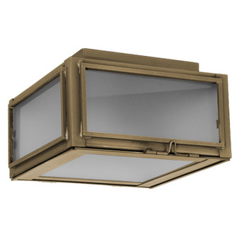 Lexington One Light Flush Mount in Antique Brass (196|17234ABMEDFST)