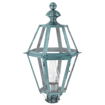 Boston One Light Post Mount (196|1623VGCIMFST)