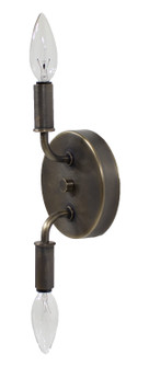 Lexington Two Light Wall Sconce in Dark Antique Brass (196|16211DABLT2)