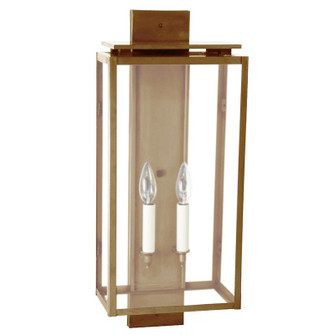 Downtown Two Light Wall Sconce in Antique Brass (196|11651ABLT2FST)