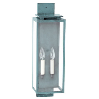 Downtown Two Light Wall Sconce in Verdi Gris (196|11641VGLT2FST)