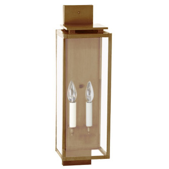 Downtown Two Light Wall Sconce in Antique Brass (196|11641ABLT2FST)