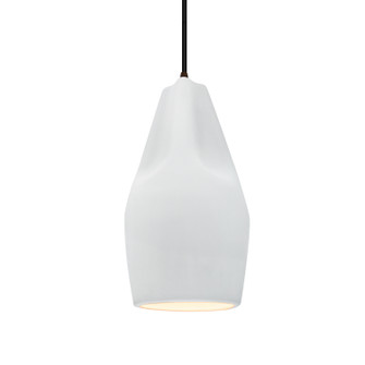 Radiance Collection One Light Pendant in Brushed Nickel (102|CER6597RRSTNCKLBEIGTWST)