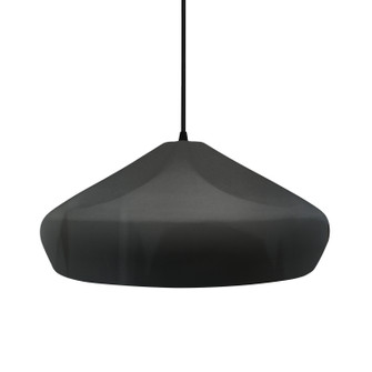 Radiance Collection One Light Pendant in Matte Black (102|CER6595GRYMBLKBKCD)