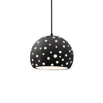 Radiance Collection One Light Pendant in Matte Black (102|CER6580CRBMBLKBKCD)