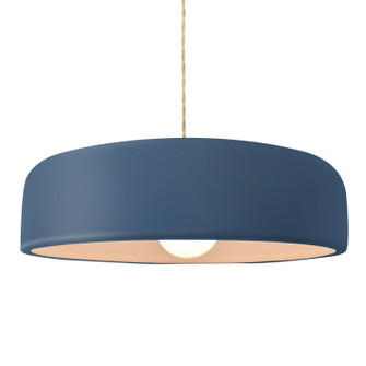 Radiance Collection One Light Pendant in Brushed Brass (102|CER6575MIDBRSSBEIGTWST)
