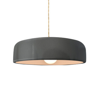 Radiance Collection One Light Pendant in Brushed Brass (102|CER6573GRYBRSSBEIGTWST)