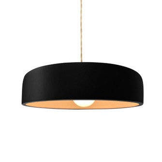 Radiance Collection One Light Pendant in Brushed Brass (102|CER6573CRBBRSSBEIGTWST)