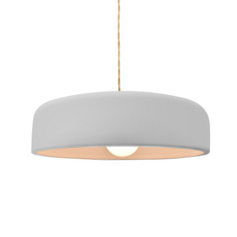 Radiance Collection One Light Pendant in Matte Black (102|CER6573BISMBLKBEIGTWST)