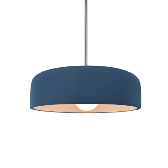 Radiance Collection One Light Pendant in Brushed Nickel (102|CER6571MDMTNCKLRIGID)