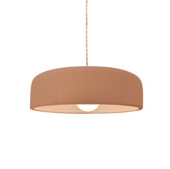 Radiance Collection One Light Pendant in Brushed Brass (102|CER6571ADOBBRSSBEIGTWST)