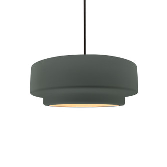 Radiance Collection One Light Pendant in Brushed Nickel (102|CER6540PWGNNCKLRIGID)