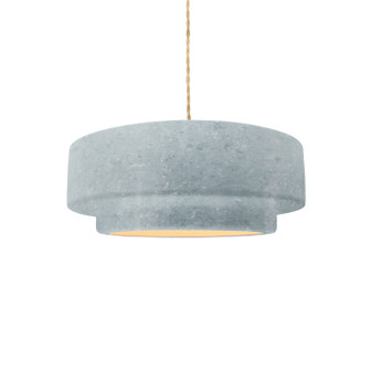 Radiance Collection One Light Pendant in Brushed Nickel (102|CER6540CONCNCKLBEIGTWST)