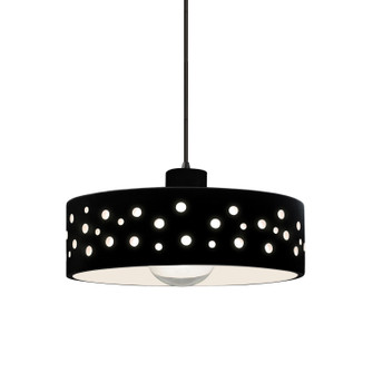 Radiance Collection One Light Pendant in Matte Black (102|CER6467CRBMBLKBKCD)