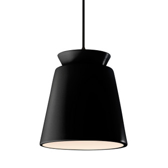 Radiance Collection One Light Pendant in Matte Black (102|CER6427CRBMBLKBKCD)