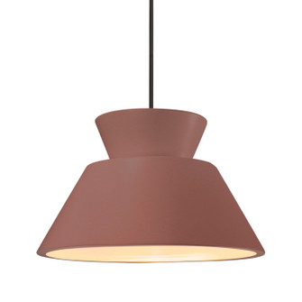 Radiance Collection One Light Pendant in Matte Black (102|CER6423CLAYMBLKRIGID)