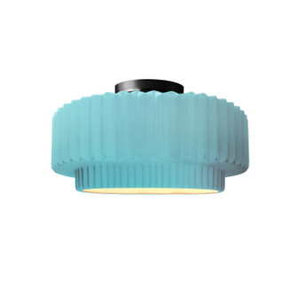 Radiance Collection One Light Semi-Flush Mount in Matte Black (102|CER6370RFPLMBLK)
