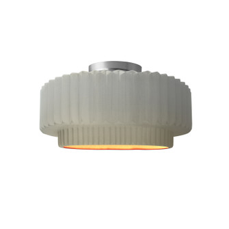 Radiance Collection One Light Semi-Flush Mount in Brushed Nickel (102|CER6370MTGDNCKL)