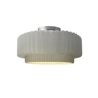 Radiance Collection One Light Semi-Flush Mount in Brushed Nickel (102|CER6370MATNCKL)
