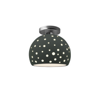 Radiance Collection One Light Semi-Flush Mount in Brushed Nickel (102|CER6357PWGNNCKL)