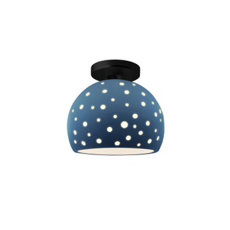 Radiance Collection One Light Semi-Flush Mount in Matte Black (102|CER6357MIDMBLK)