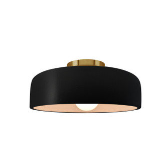 Radiance Collection One Light Semi-Flush Mount in Brushed Brass (102|CER6340CRBBRSS)