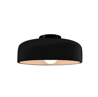 Radiance Collection One Light Semi-Flush Mount in Matte Black (102|CER6340BKMTMBLK)