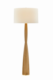 Somers Chase One Light Floor Lamp in Aged Brass (70|L6466AGB)